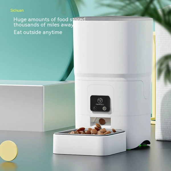 Keep your pet well-fed with the 6L Automatic Pet Feeder, designed for convenience and peace of mind.